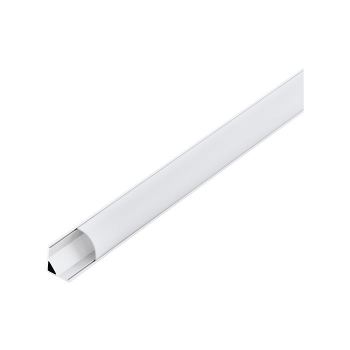 EGLO 98945 ALU-ECKSCHIENE H-16 DIFF. OPAL 1M WEISS Oświetlenie do wnętrz
