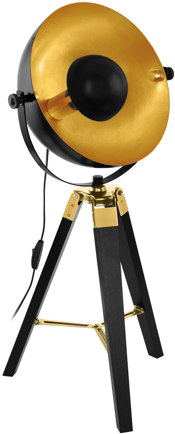 EGLO 49617 TL/1 SCHWARZ/MS/GOLD COVALEDA