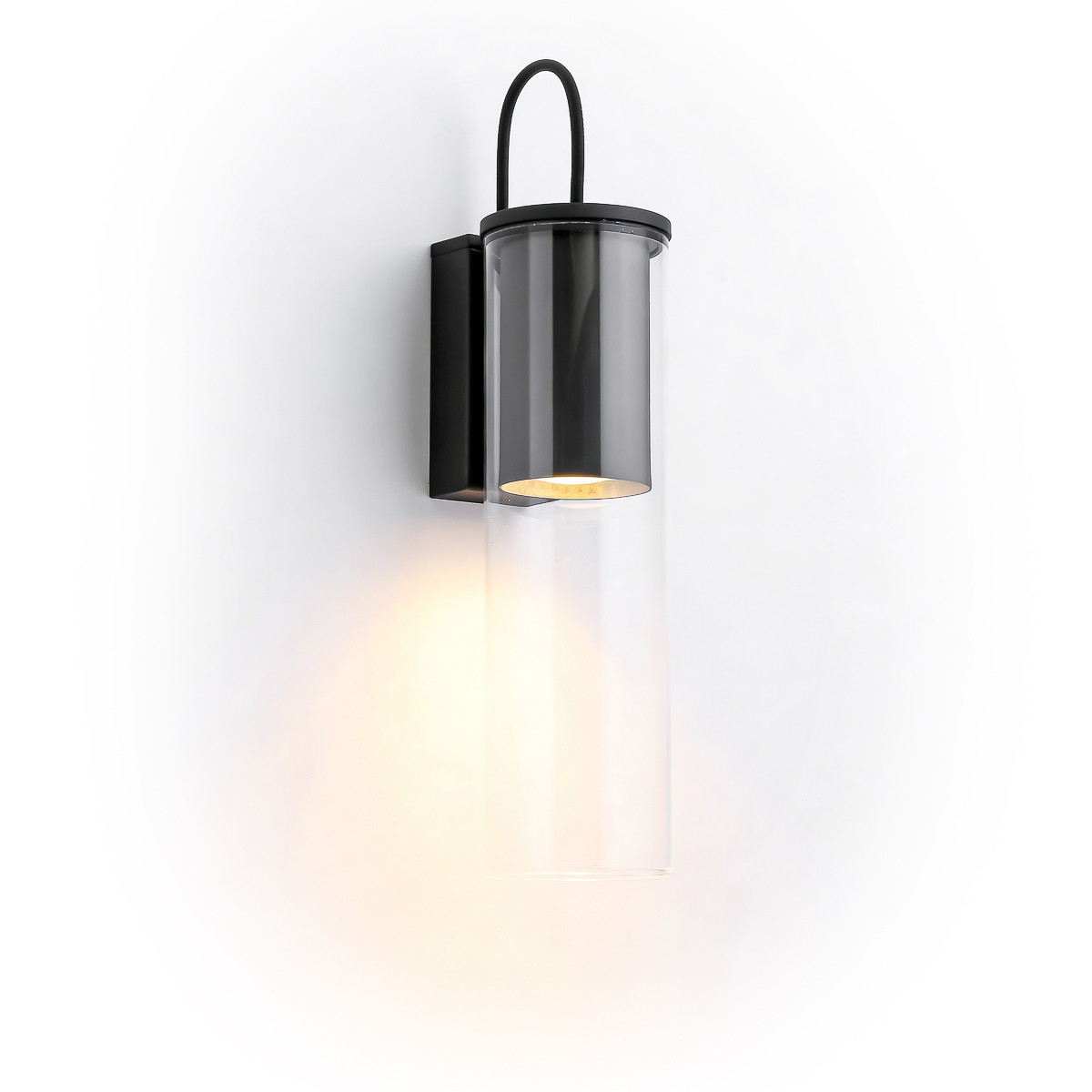 LIGHT PRESTIGE Kinkiet Manacor 1xGU10 czarny LP-232/1W BK
