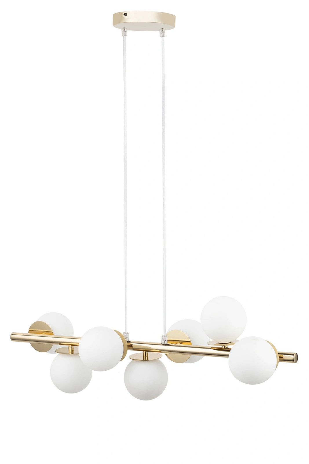 SIGMA 40796 AVOLA lampa wisząca kulki 7 złote/białe