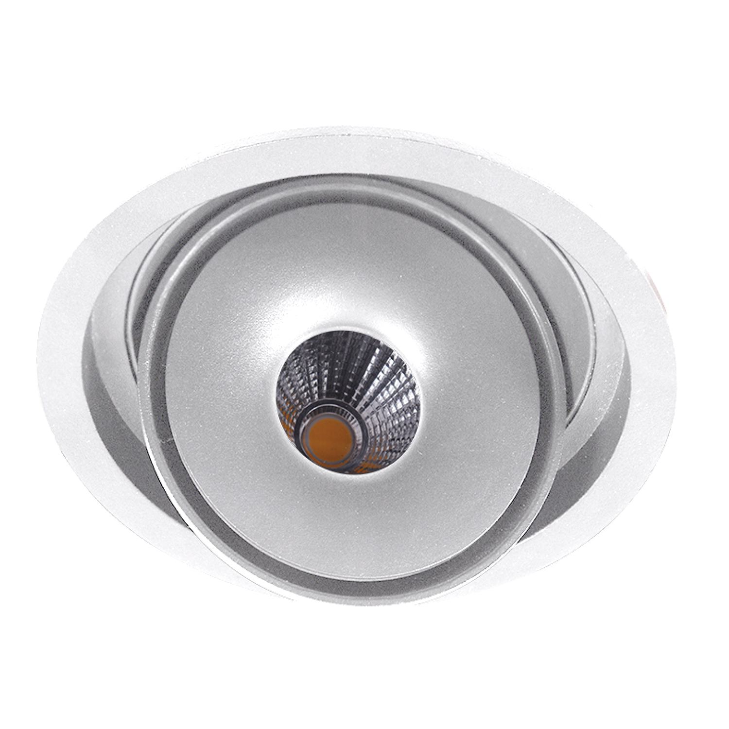 AZZARDO AZ3471 BOSTON 1 ROUND WHITE TECHNICAL LAMP