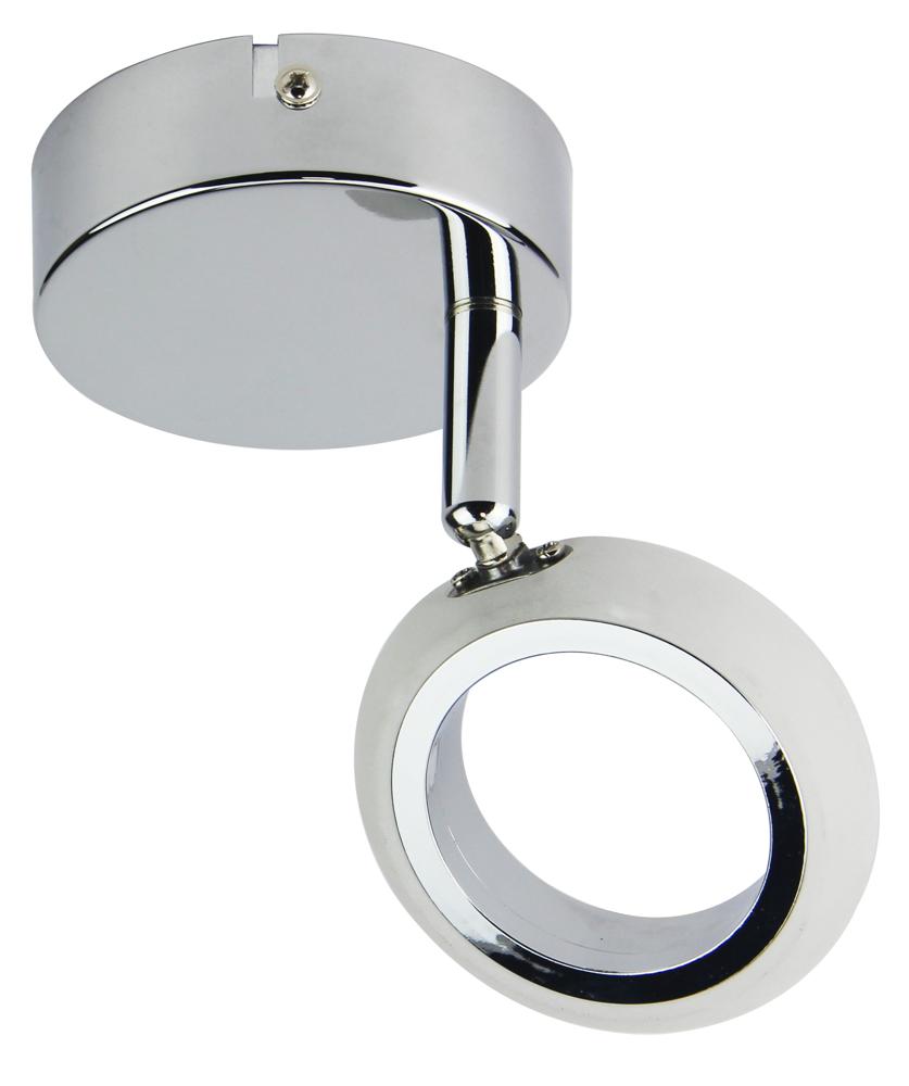 CANDELLUX 91-65247 AURELION KINKIET 1X4W LED CHROM 3000K