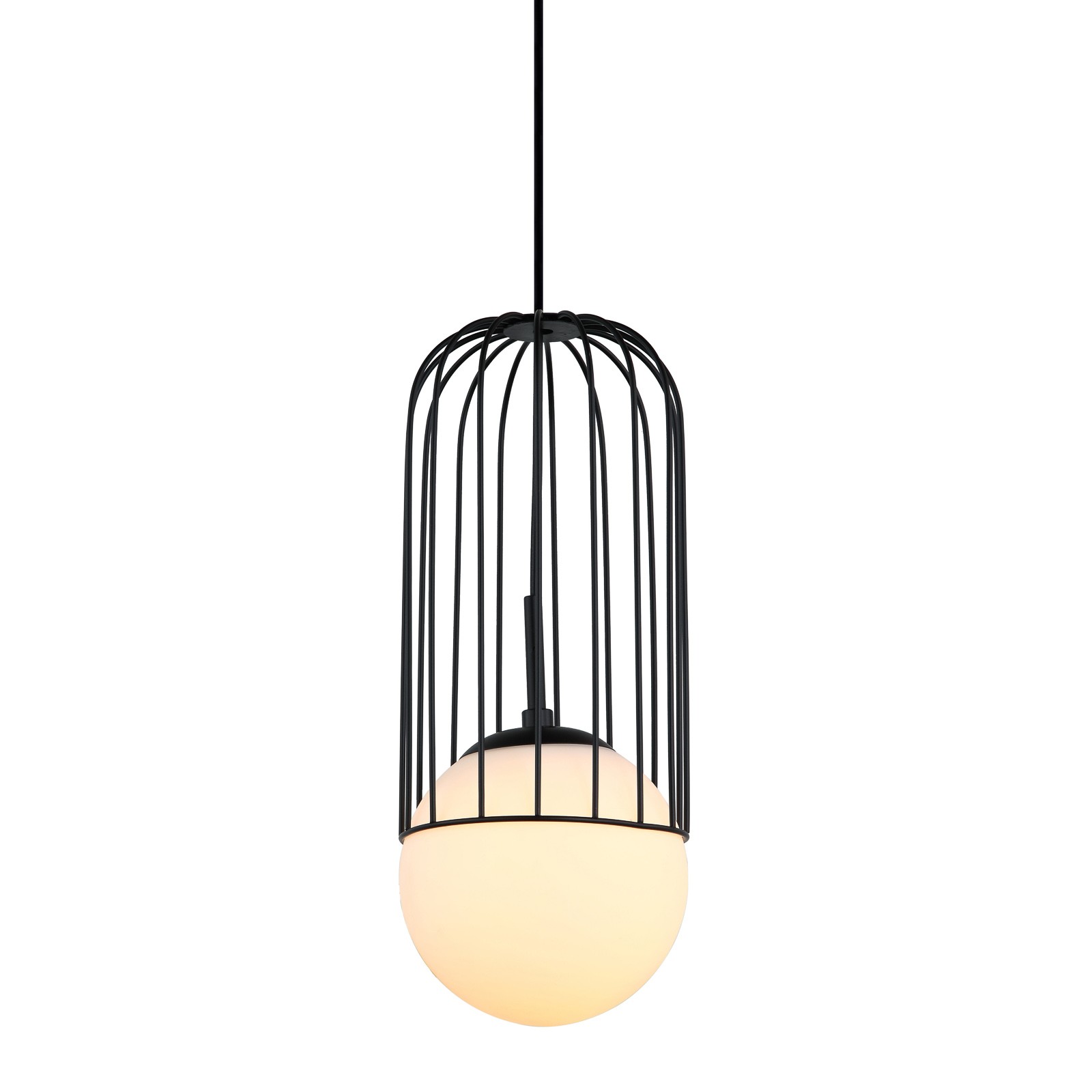 ITALUX Matty MDM-3939/1 BK lampa wisząca