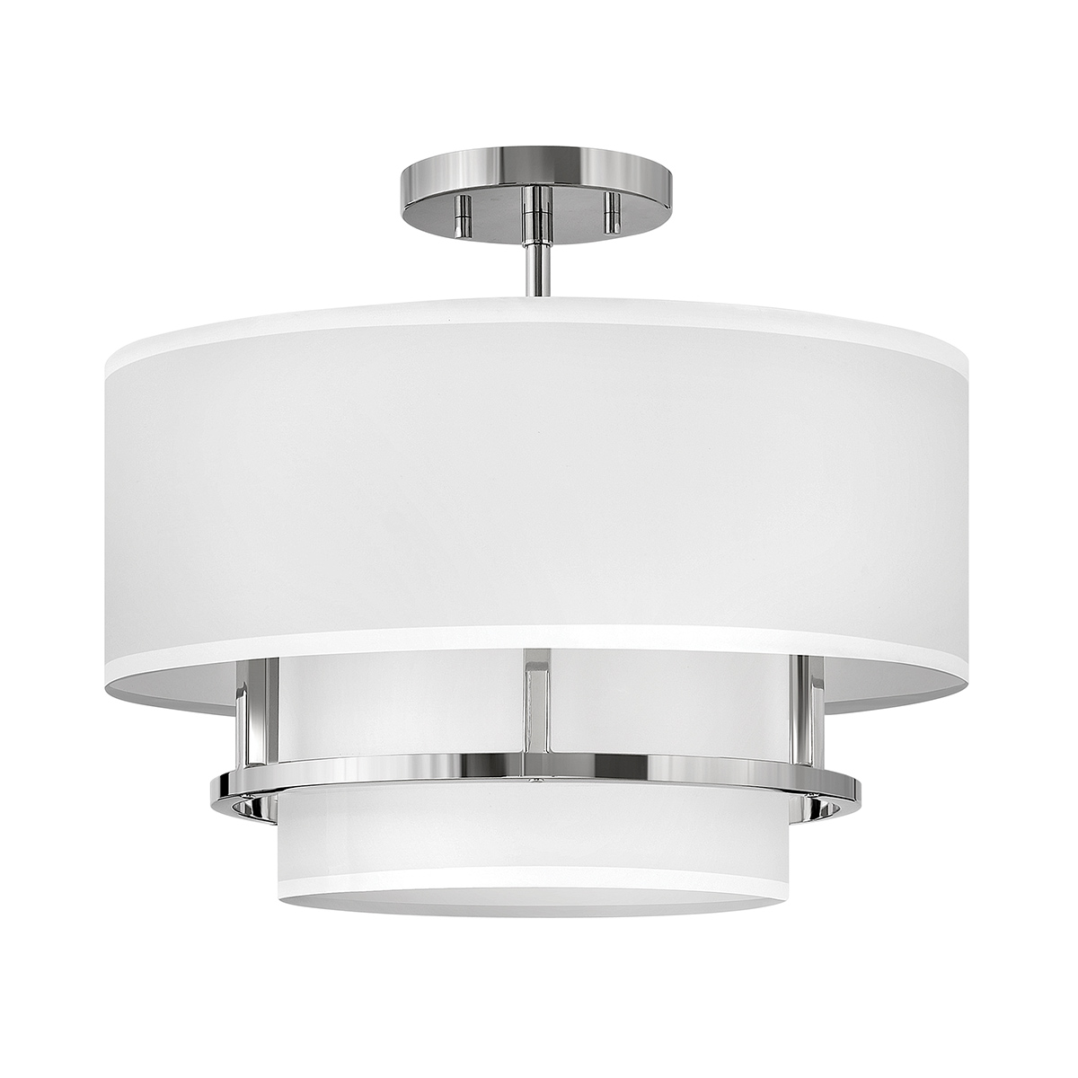 ELSTEAD HK-GRAHAM-M-PN Lampa wisząca Graham - 3 PŁ - Polerowany nikiel