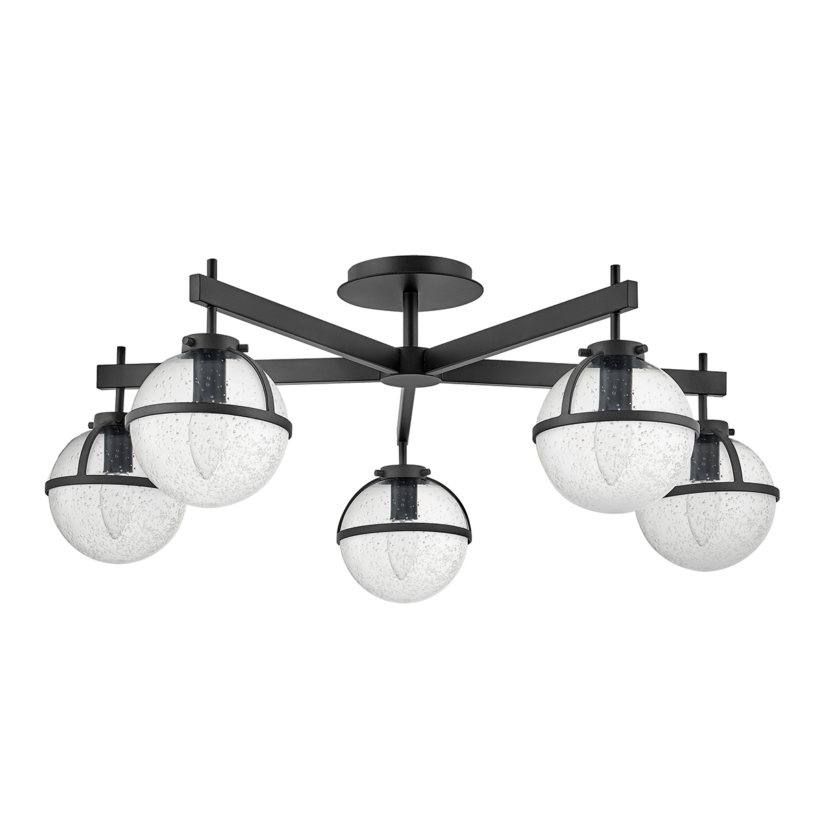 ELSTEAD HK-HOLLIS-5-C-BK Półplafon Hollis - 5 źródeł światła - Czarny