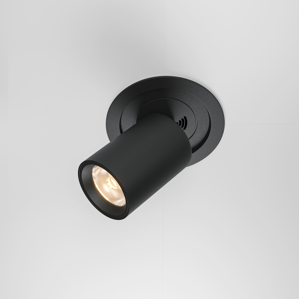 MAYTONI DL095-01-10W3K-B Hidden Downlight czarny