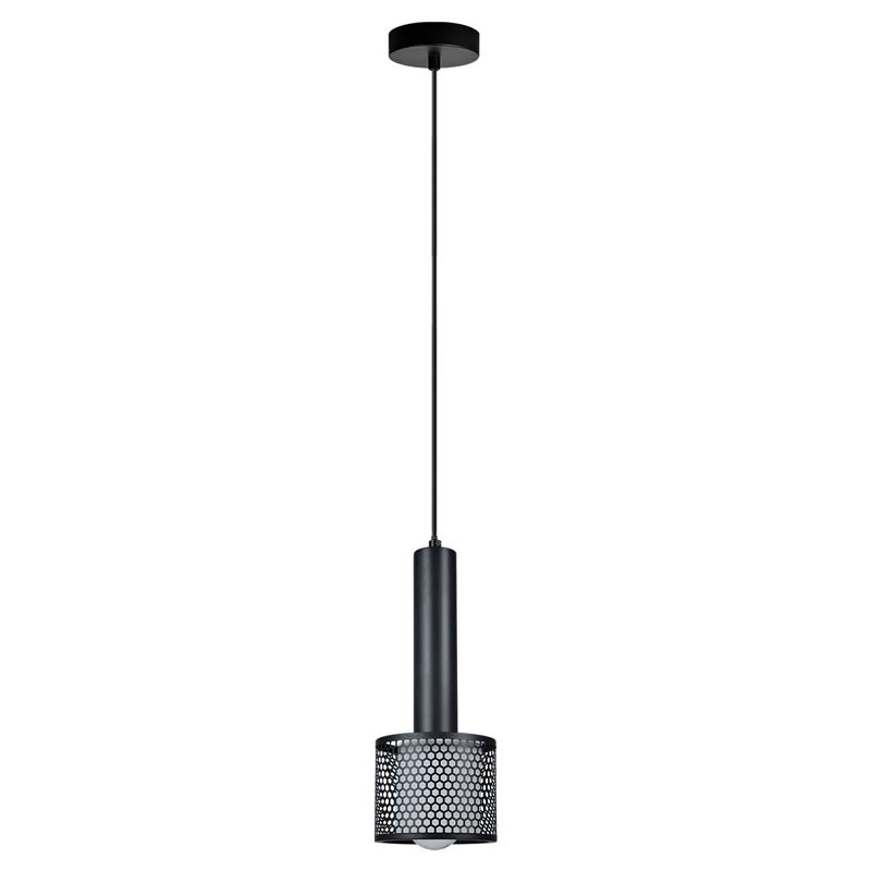 LIGHT PRESTIGE LP-0702/1P BK Lampa wisząca Amo czarna 1xE27