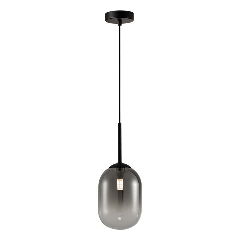 MILAGRO ML0322 Lampa wisząca ALIAS BLACK 1xE14 fi 120