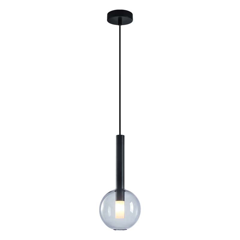 MILAGRO ML0331 Lampa wisząca NIKO BLACK 1xG9 fi 150