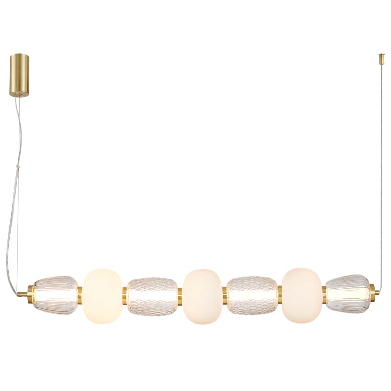 MILAGRO ML0365 Lampa wisząca CARO GOLD 42W LED