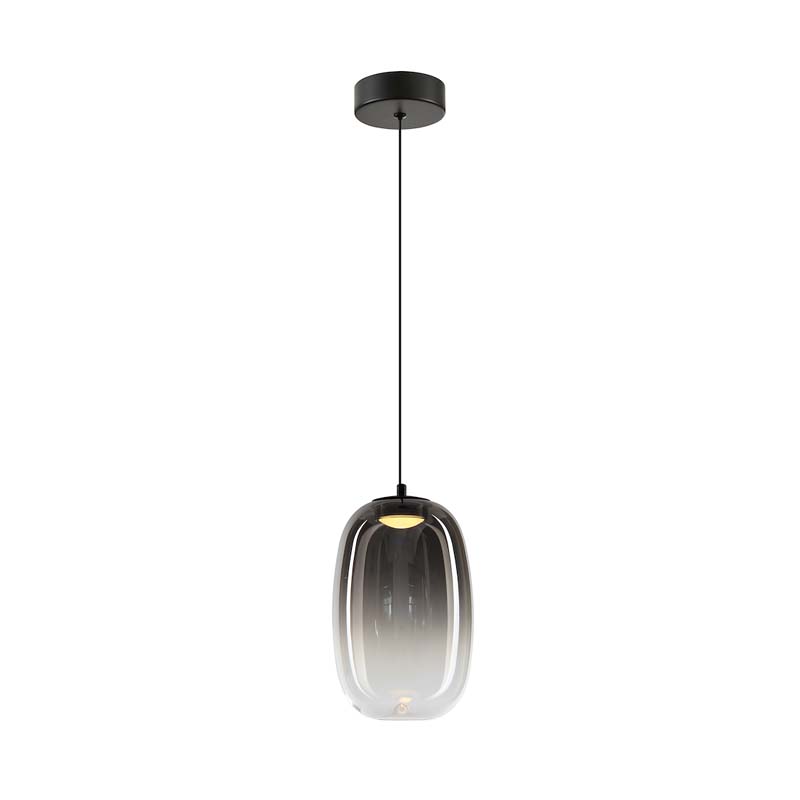MILAGRO ML1403 Lampa wisząca VASO 3 SMOKED 4W