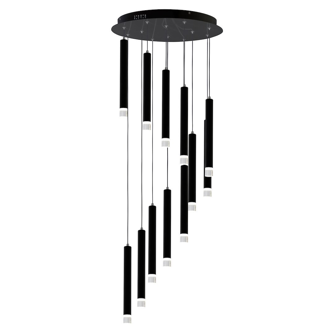 MILAGRO ML6161 Lampa wisząca CARBON 12W LED