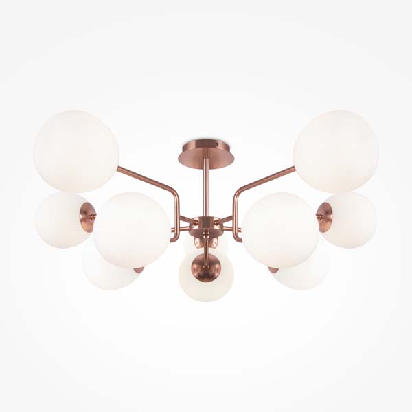 MAYTONI MOD221PL-10G Erich lampa wisząca złoty