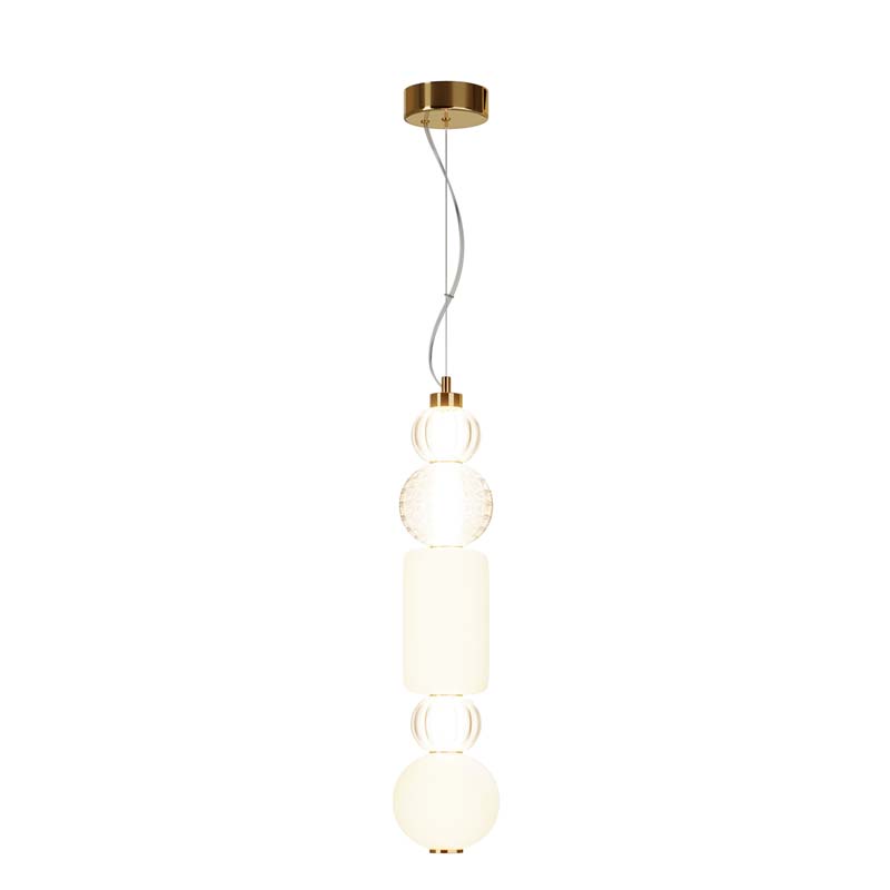 MAYTONI P069PL-L35G3K1 Collar lampa wisząca złoty