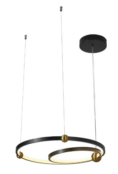 YASKR PL0138 KIDO lampa wisząca kolor czarny
