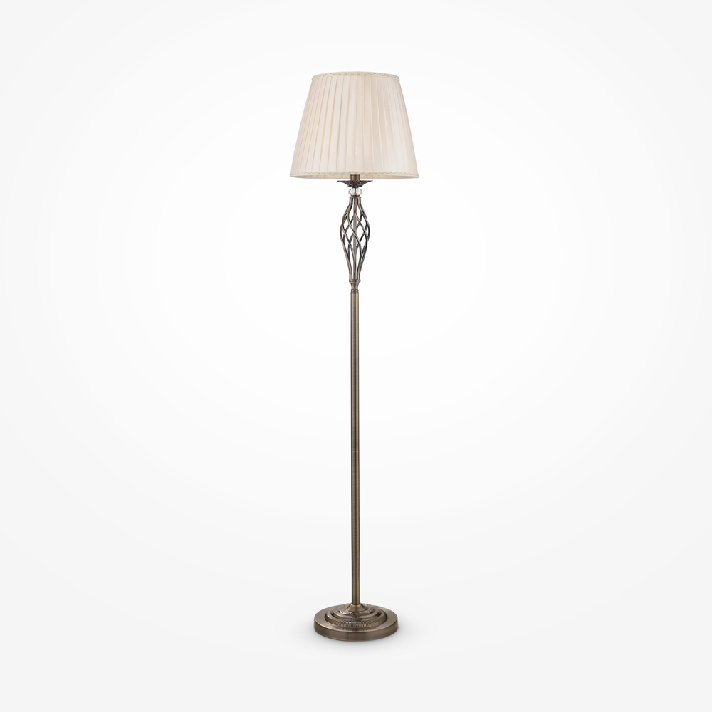 MAYTONI RC247-FL-01-R Royal Classic Grace Floor Lamp Brass