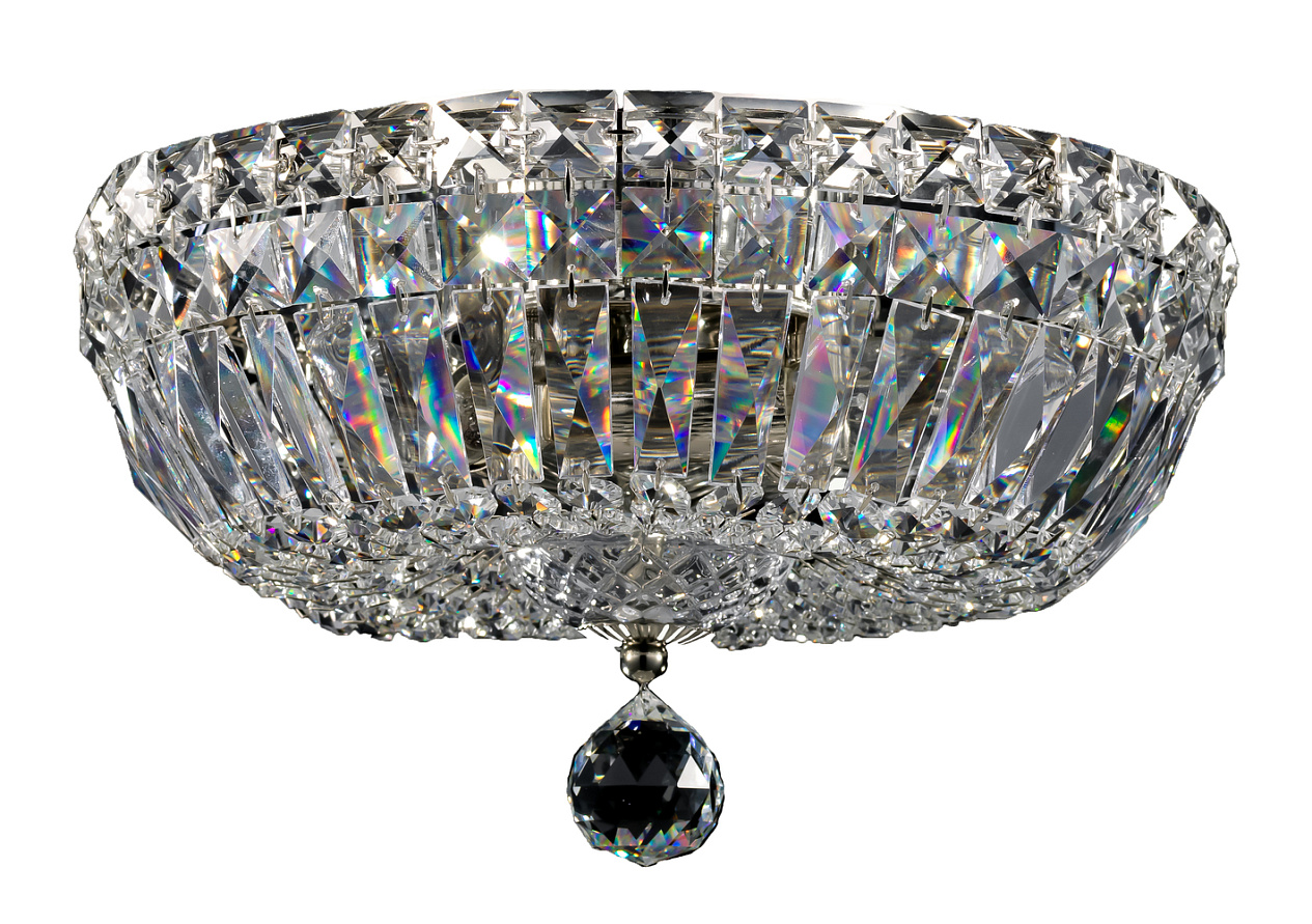 MAYTONI DIA100-CL-03-N Royal Classic Basfor Chandelier Nickel Antique