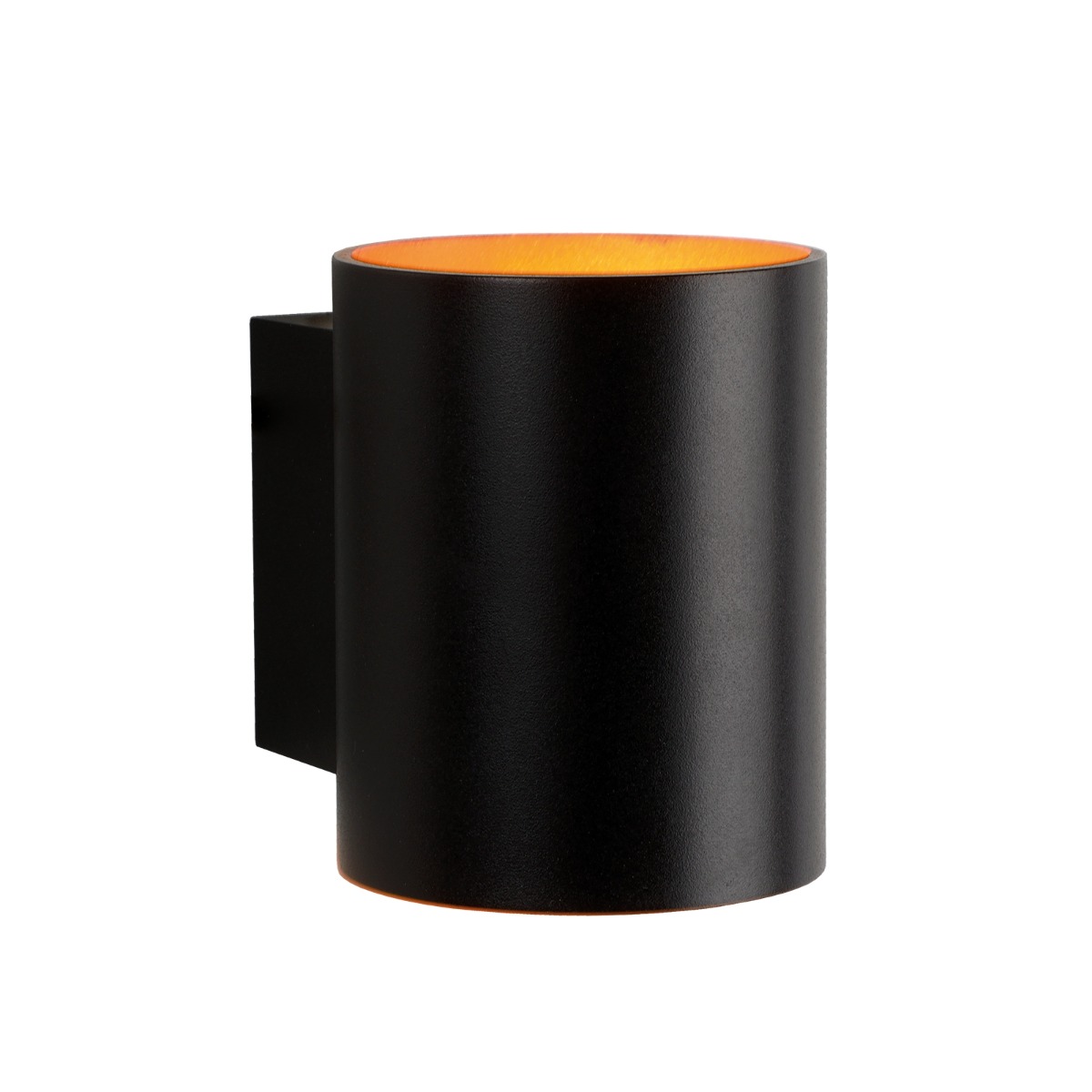 SPECTRUMLED SLIP006004 Kinkiet SQUALLA G9 KINKIET G9 250V IP20 101x81x100mm CZARNY ZŁOTY tuba