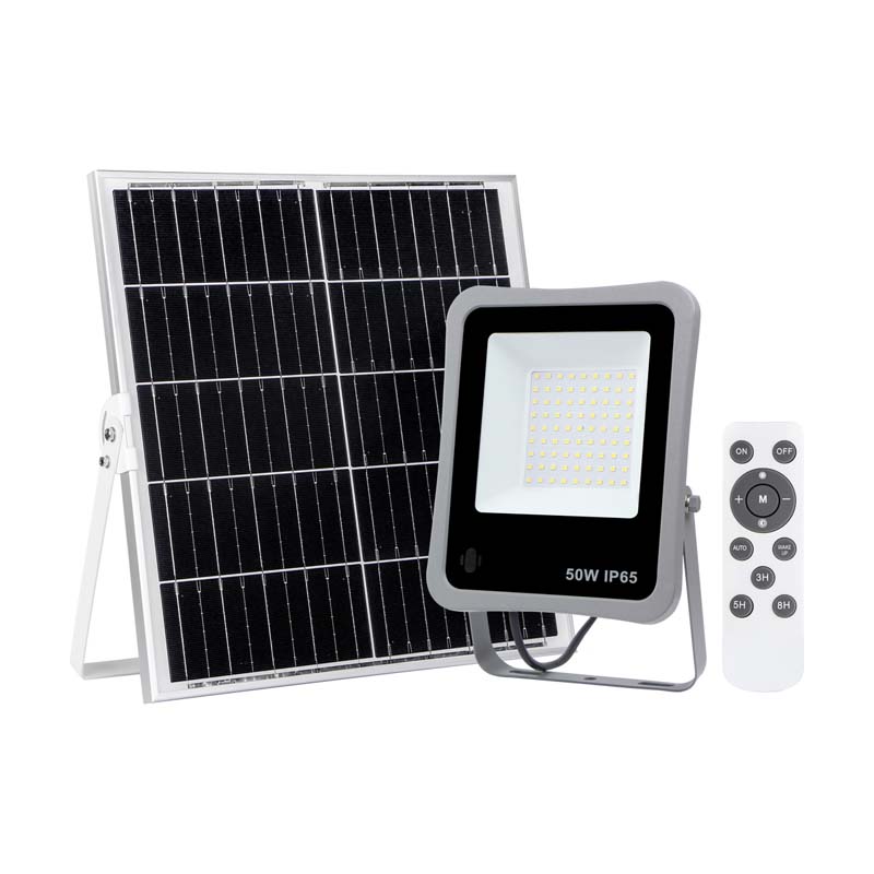 ITALUX SLR-73142-50W Bares lampa solarna szary