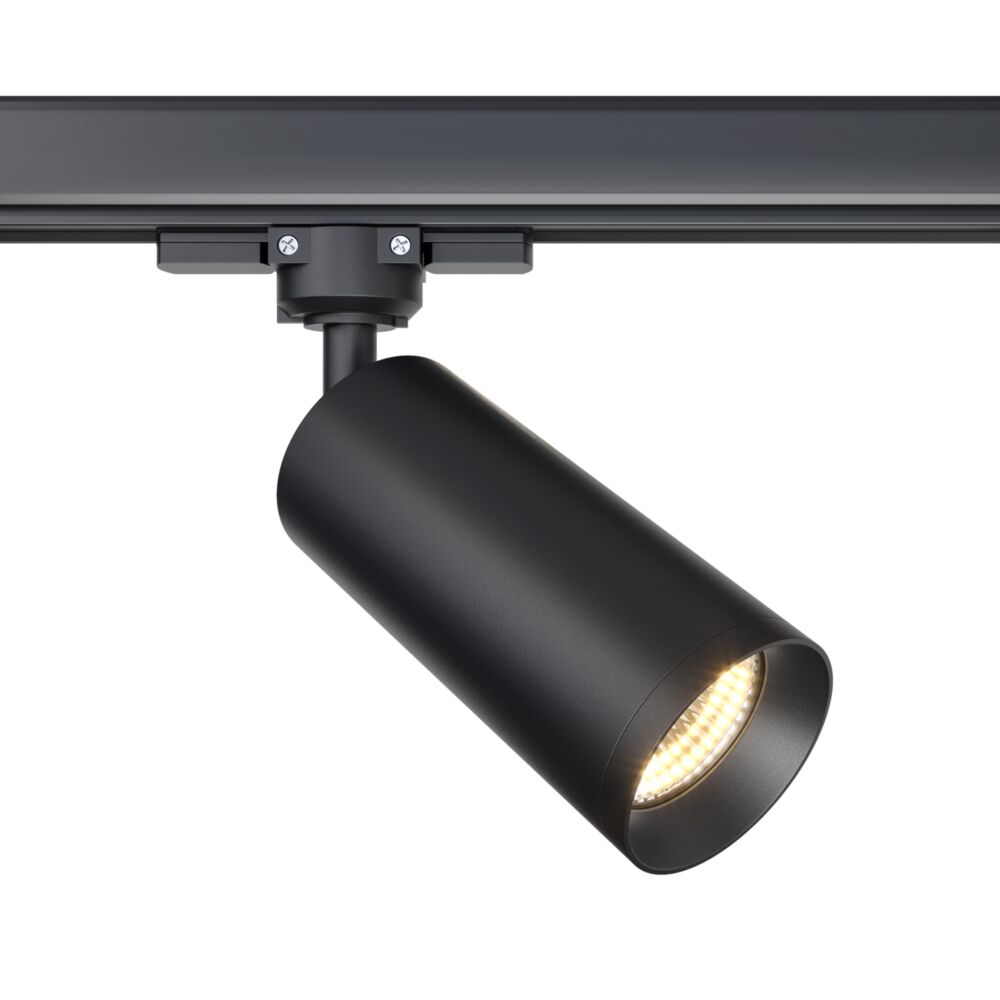 MAYTONI Focus TR028-3-GU10-B Oświetlenie szynowe punktowe 3 fazowy system Trinity- kolor Czarny
